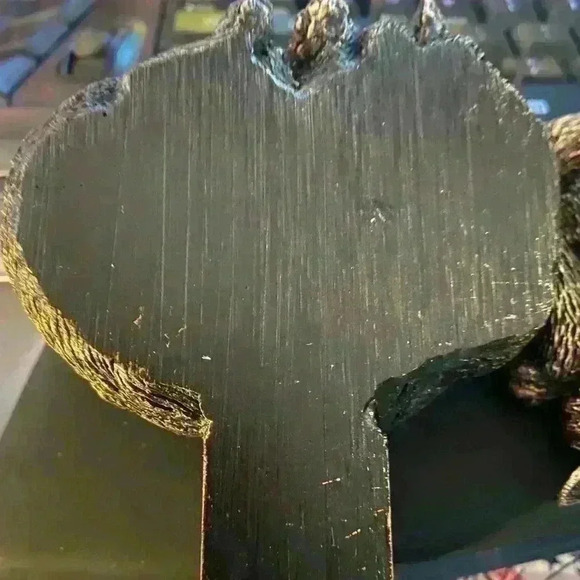 Potty Feet Sleeping Cat Curdled Up-Set of 3 Give your Plants a Lift - Picture 4 of 5